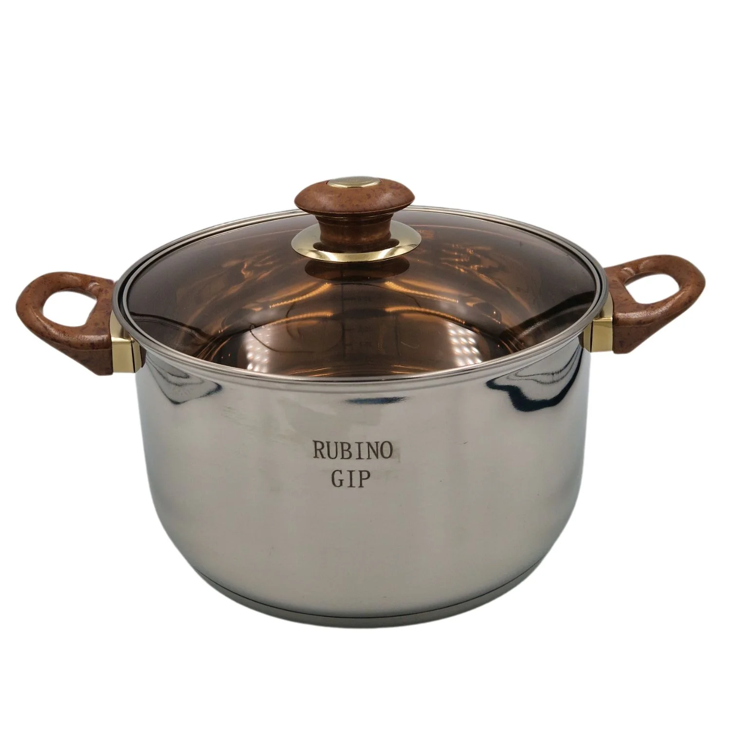 tendzhera-staklen-kapak-rubino-28sm Тенджера стъклен капак RUBINO / 28см. - Image 1