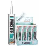 Термоустойчив силикон MasterSil Motor Червен 85 мл