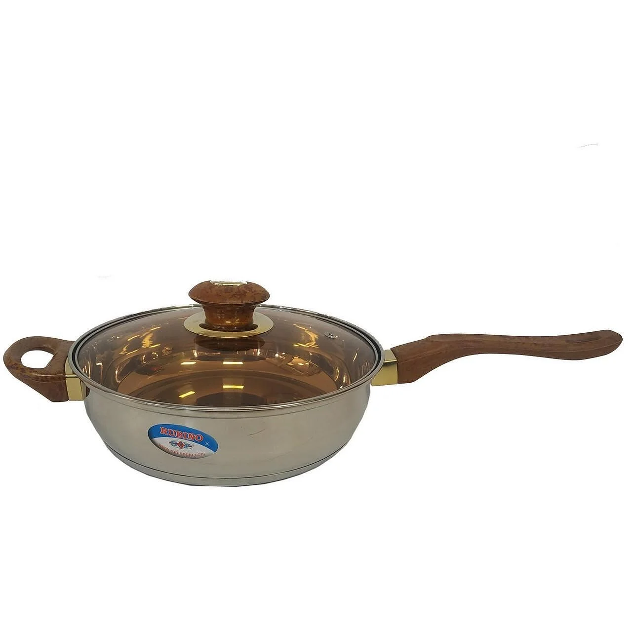 tigan-staklen-kapak-rubino-22sm ТИГАН стъклен капак RUBINO / 22см. - Image 1