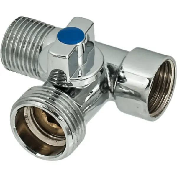 Трипътен кран 1/2x3/4 инча x 3/4 инча