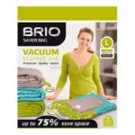 Вакуум плик за  дрехи  BRIO  L   90х55, 70 микрона