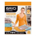 Вакуум плик за  дрехи  BRIO  XL  100х80, 70 микрона