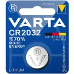 Varta  Батерия  копче  Cr2032  Lithium,  Тошиба  - 1бр.
