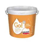 Латекс  GO! Крафт  интериор  3 литра  МАТ   ОРАНЖЕВА ОПАКОВКА  промо